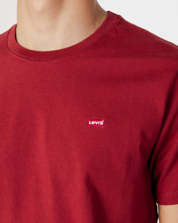 T-shirt Levi’s® SS ORIGINAL HM TEE – BRICK RED Mattone – 96021