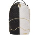 Zaino Sprayground SPLIT QUILT SHARK DLX BACKPACK 910B3805NSZ Black-White - Foto 1