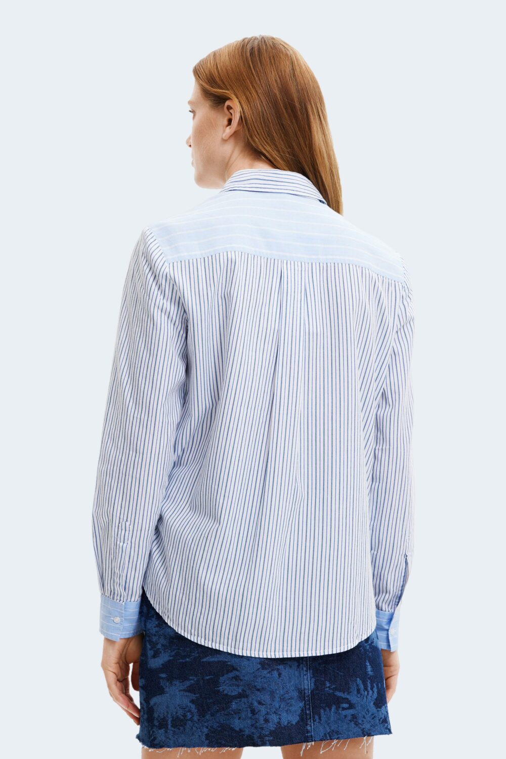Camicia manica lunga Desigual CAM LIAN Blu - Foto 3
