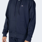 Felpa con cappuccio Tommy Hilfiger Jeans REGULAR FLEECE ZIP HOODIE Blu - Foto 1