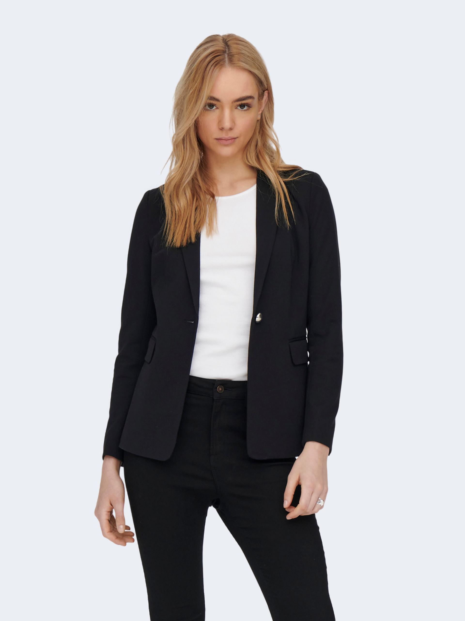 Giacca Only ONLAJA L/S FITTED BLAZER TLR Nero – 91283