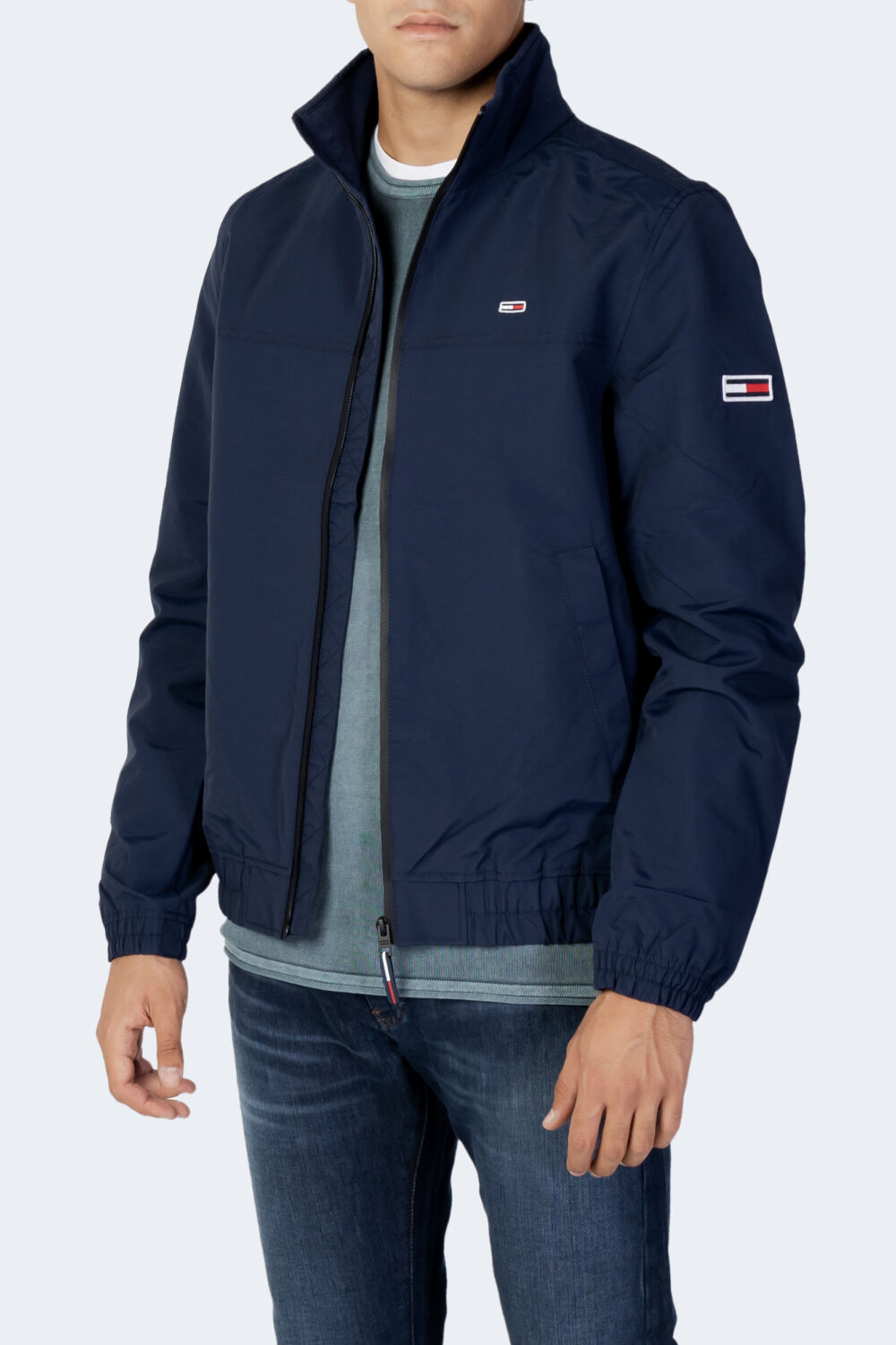 Giacchetto Tommy Hilfiger Jeans ESSENTIAL CASUAL BOMBER Blu - Foto 1