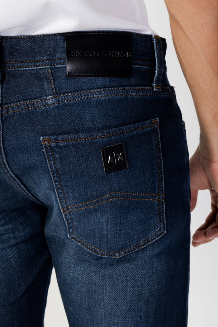 Jeans skinny Armani Exchange 5 POCKETS Denim scuro – 90441
