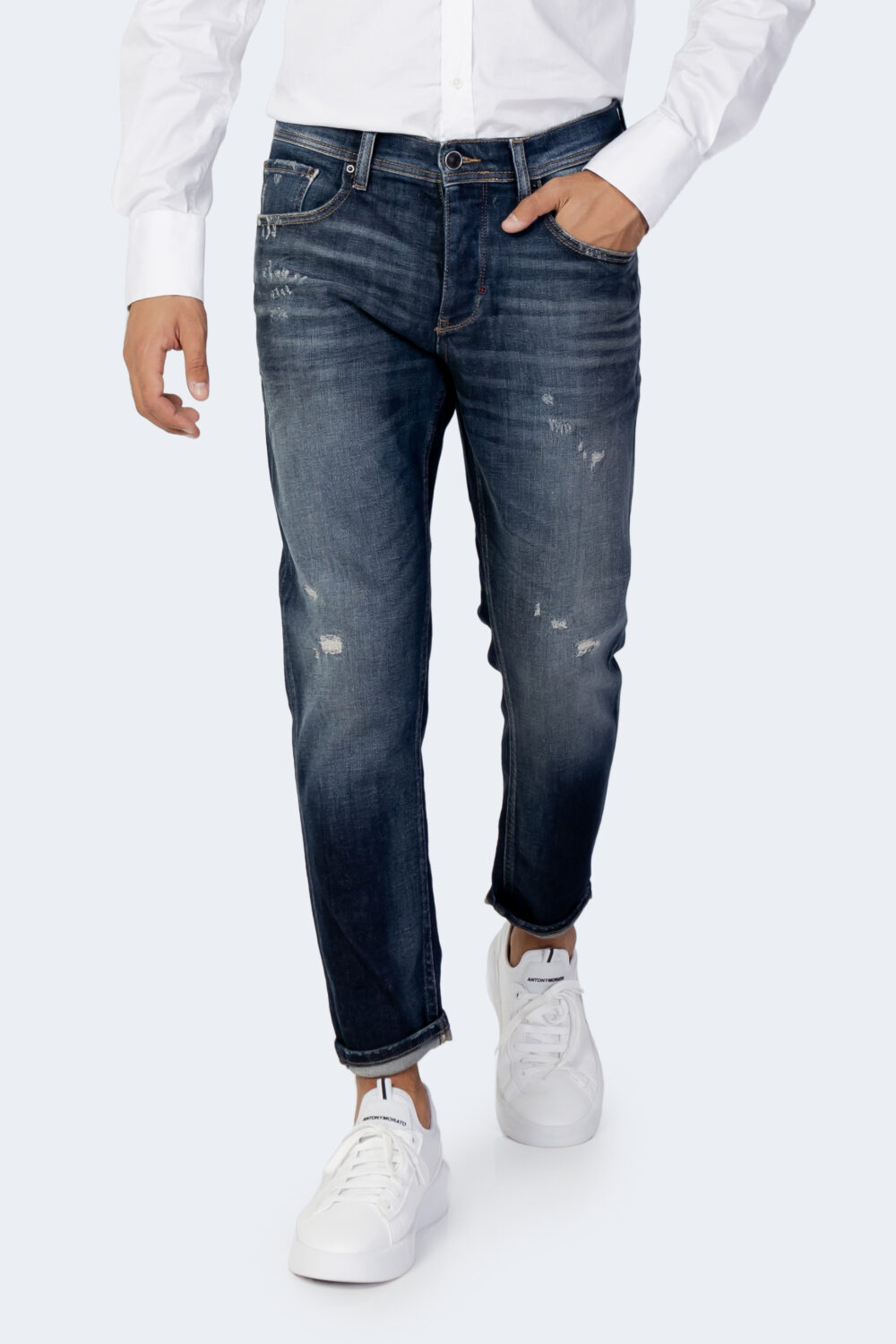 Jeans slim Antony Morato ARGON SLIM Blue Denim - Foto 1