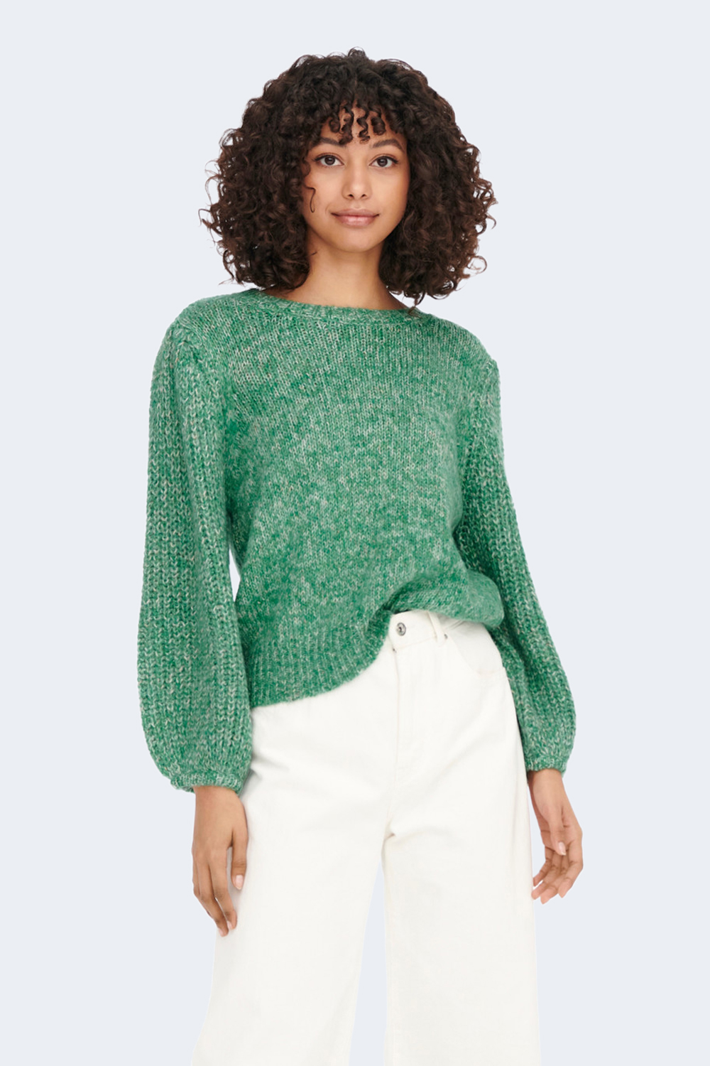 Maglione Only ONLHENNI L/S PULLOVER CC KNT Verde – 91204