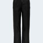 Pantaloni bootcut Only ONLPOPSTAR MW WIDE COATED PNT NOOS Nero - Foto 1