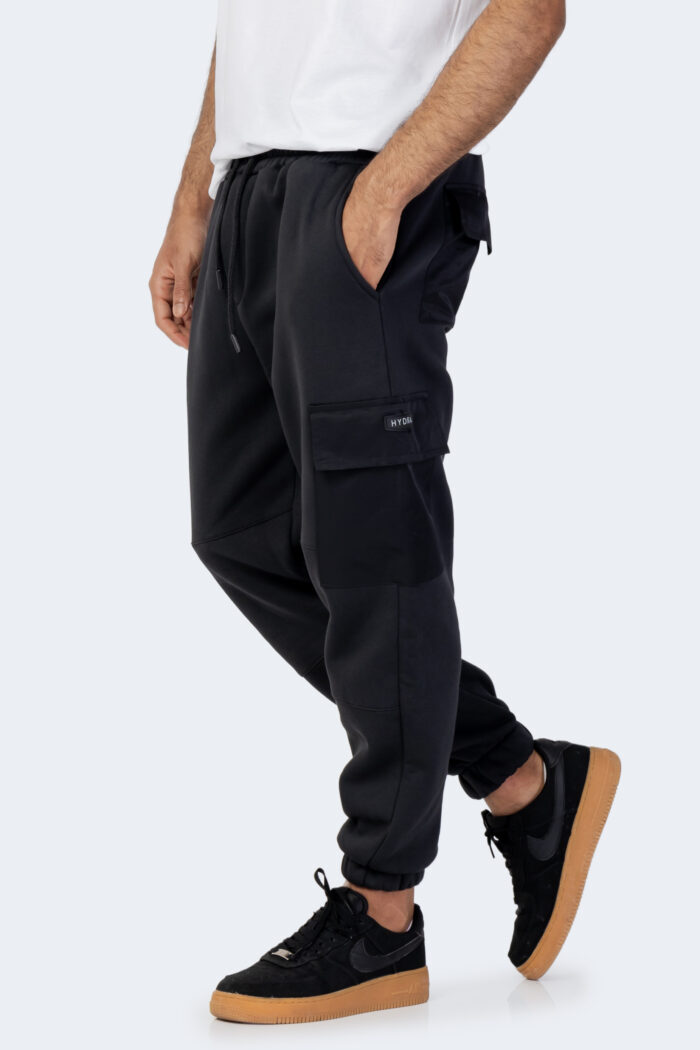 Pantaloni sportivi Hydra Clothing CON PATCH Grigio – 96073