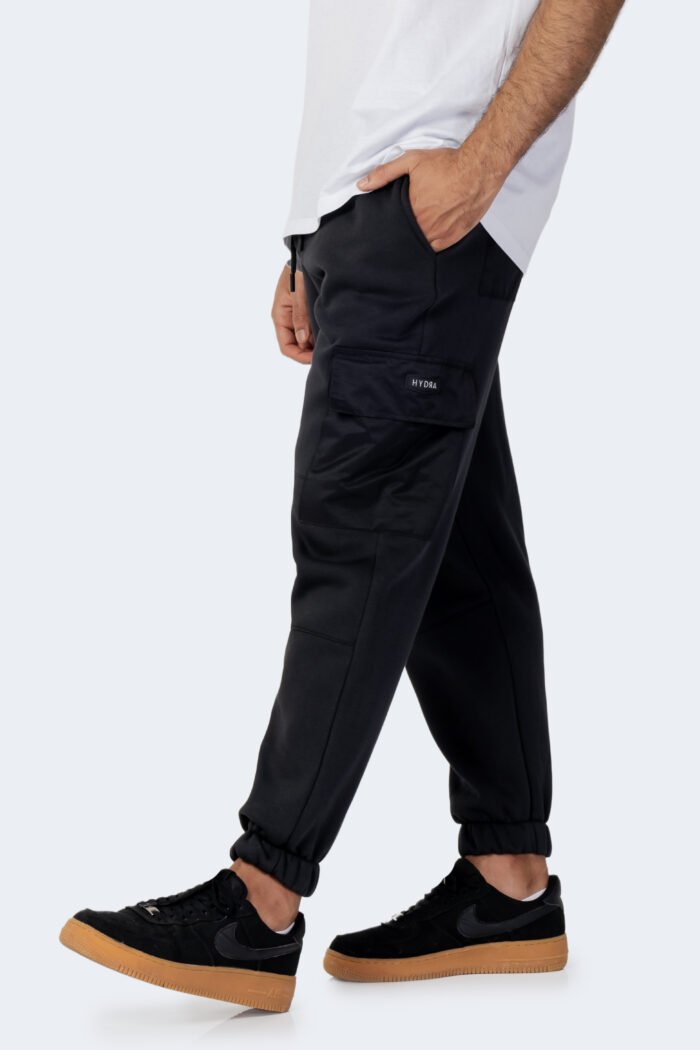 Pantaloni sportivi Hydra Clothing CON PATCH Nero – 96073