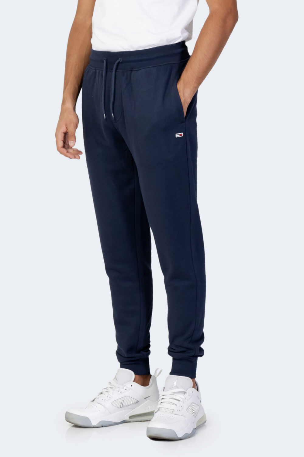 Pantaloni sportivi Tommy Hilfiger Jeans SLIM FLEECE Blu - Foto 1