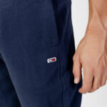 Pantaloni sportivi Tommy Hilfiger Jeans SLIM FLEECE Blu - Foto 4