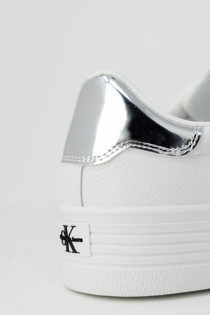 Sneakers Calvin Klein VULC FLATFORM LACEUP Bianco – 91847