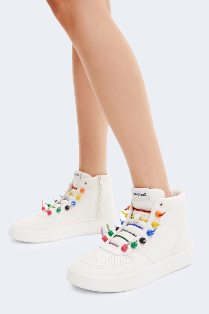 Sneakers Desigual SHOES FANCY HIGH LACES Bianco – 92533