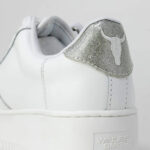 Sneakers WINDSOR SMITH SILVER GLITTER PATENT Bianco - Foto 5