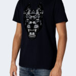 T-shirt Antony Morato STOCKHOLM SLIM FIT Blu - Foto 5