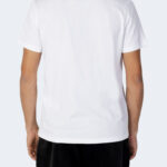 T-shirt Armani Exchange LOGO SMILE Bianco - Foto 3