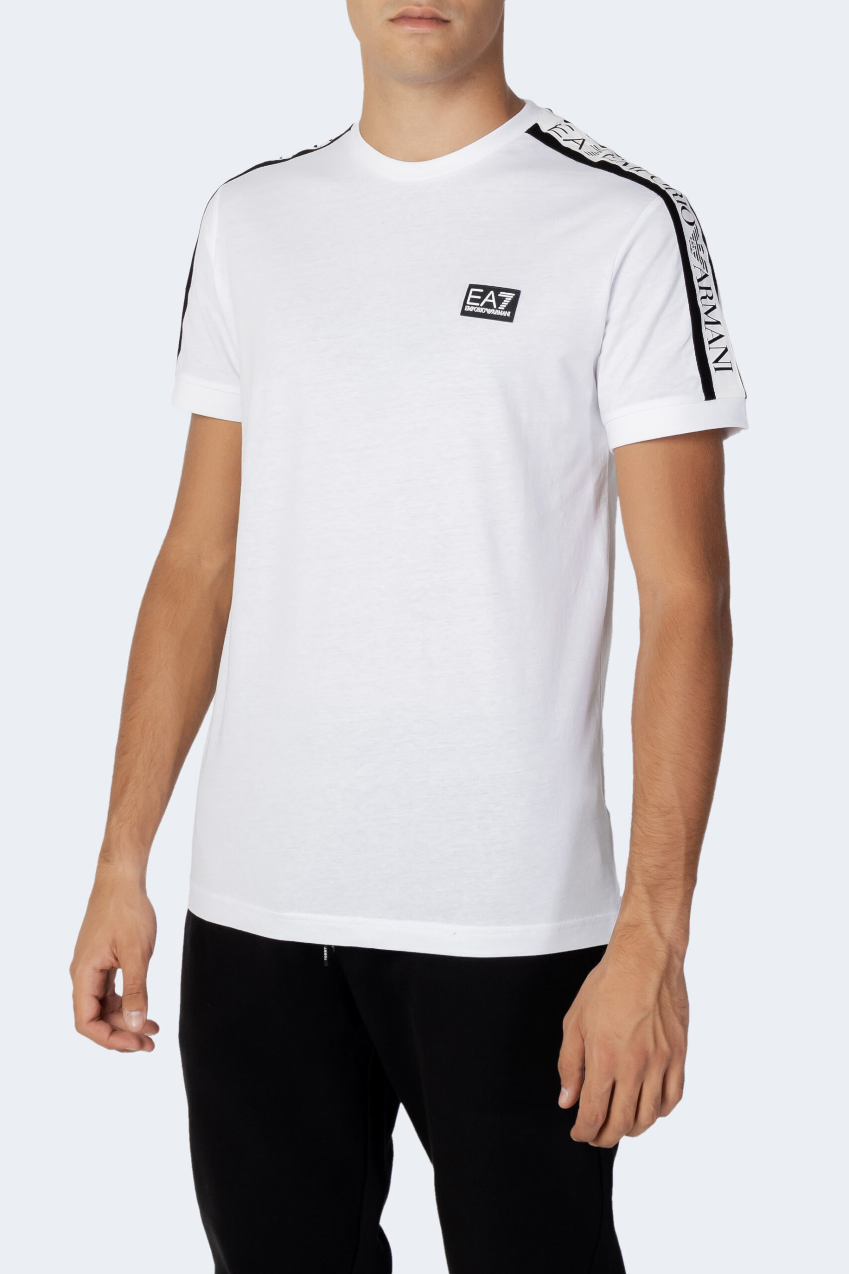 T-shirt Ea7 RUBBER LOGO Bianco – 92248