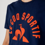 T-shirt LE COQ SPORTIF LOGO MONOCOLORE Blue scuro - Foto 2