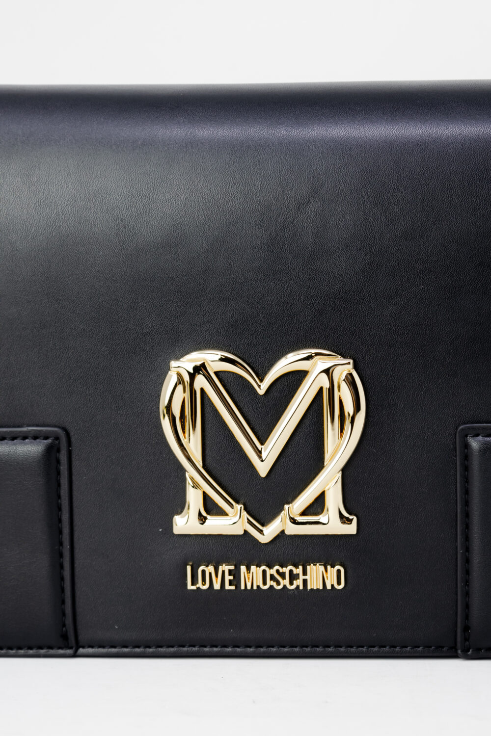 Borsa Love Moschino CRAFTSMAN PU Nero - Foto 5
