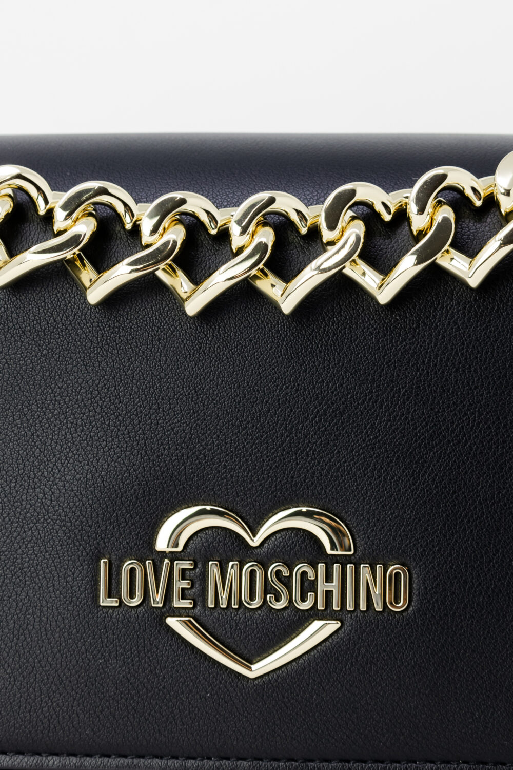 Borsa Love Moschino LOGO GOLD Nero - Foto 5