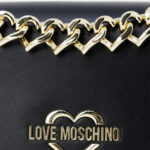 Borsa Love Moschino LOGO GOLD Nero - Foto 5