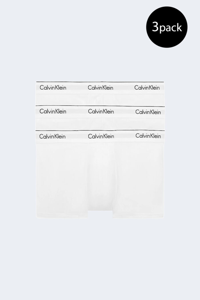 Boxer Calvin Klein Underwear TRUNK 3PK Bianco – 99526