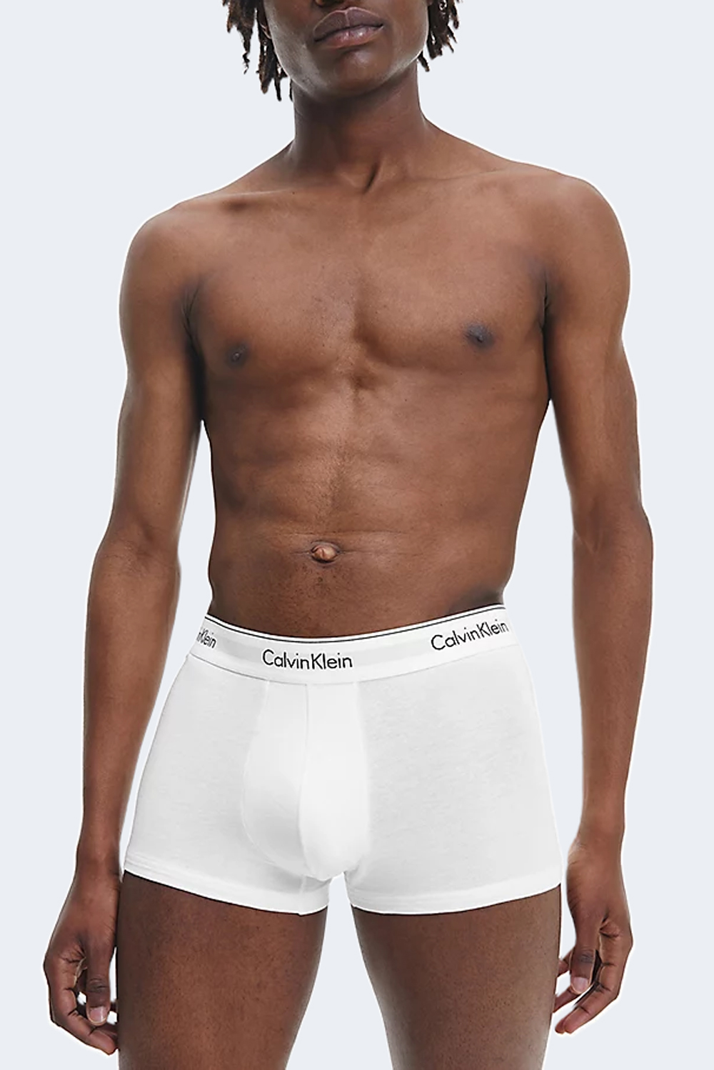 Boxer Calvin Klein Underwear TRUNK 3PK Bianco - Foto 2