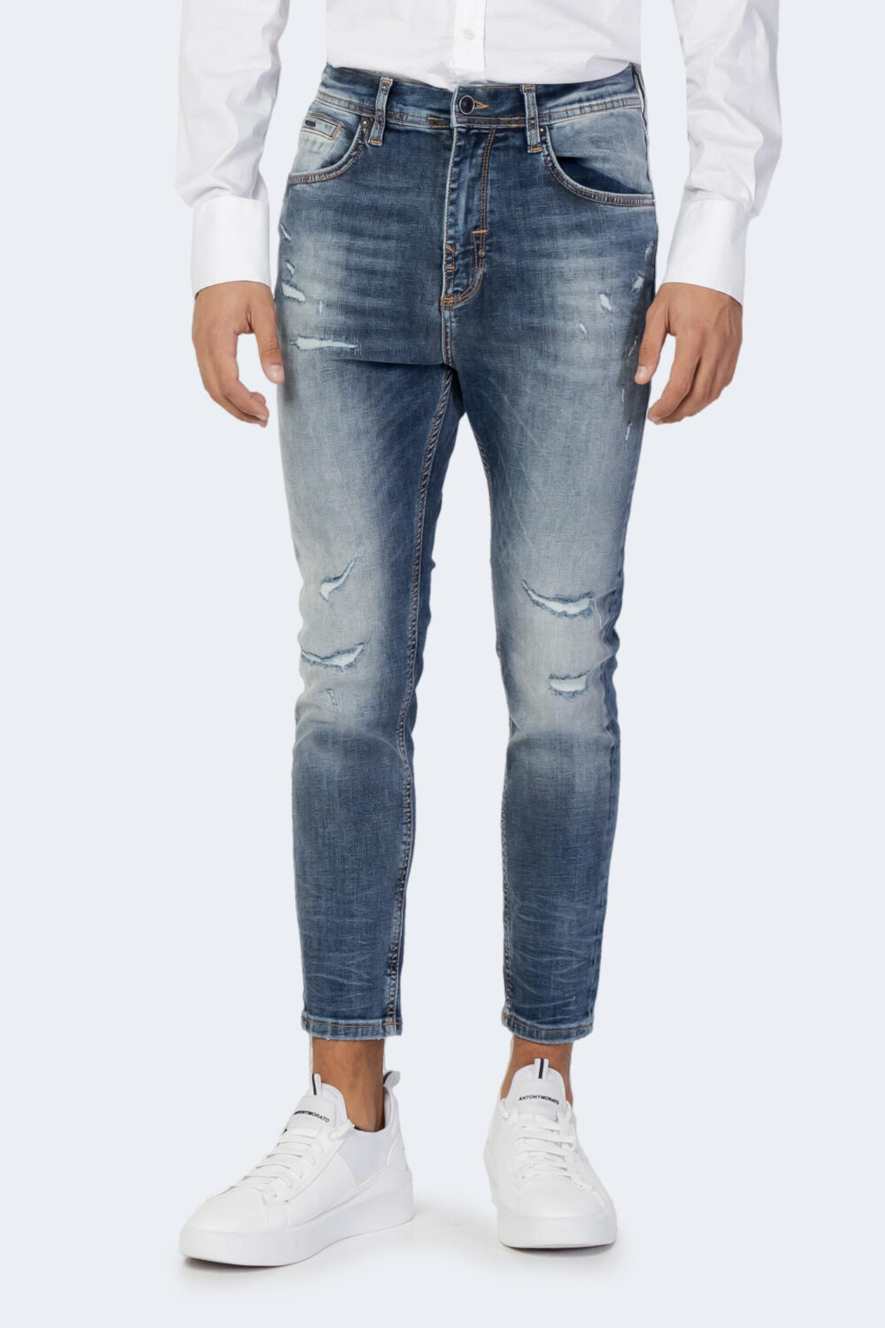 Jeans skinny Antony Morato CROPPED KARL Blue Denim - Foto 1