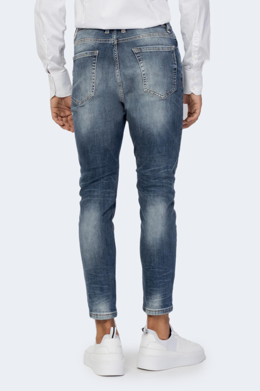 Jeans skinny Antony Morato CROPPED KARL Blue Denim - Foto 4