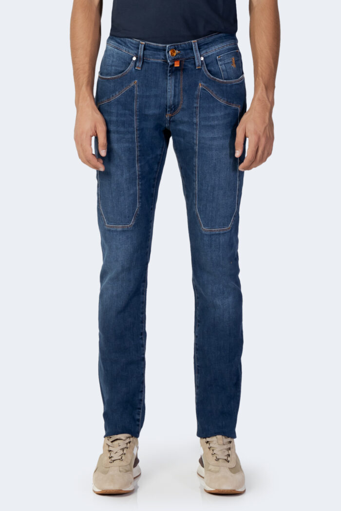 Jeans slim Jeckerson 5 POCKETS PATCH SLIM Denim – 99588