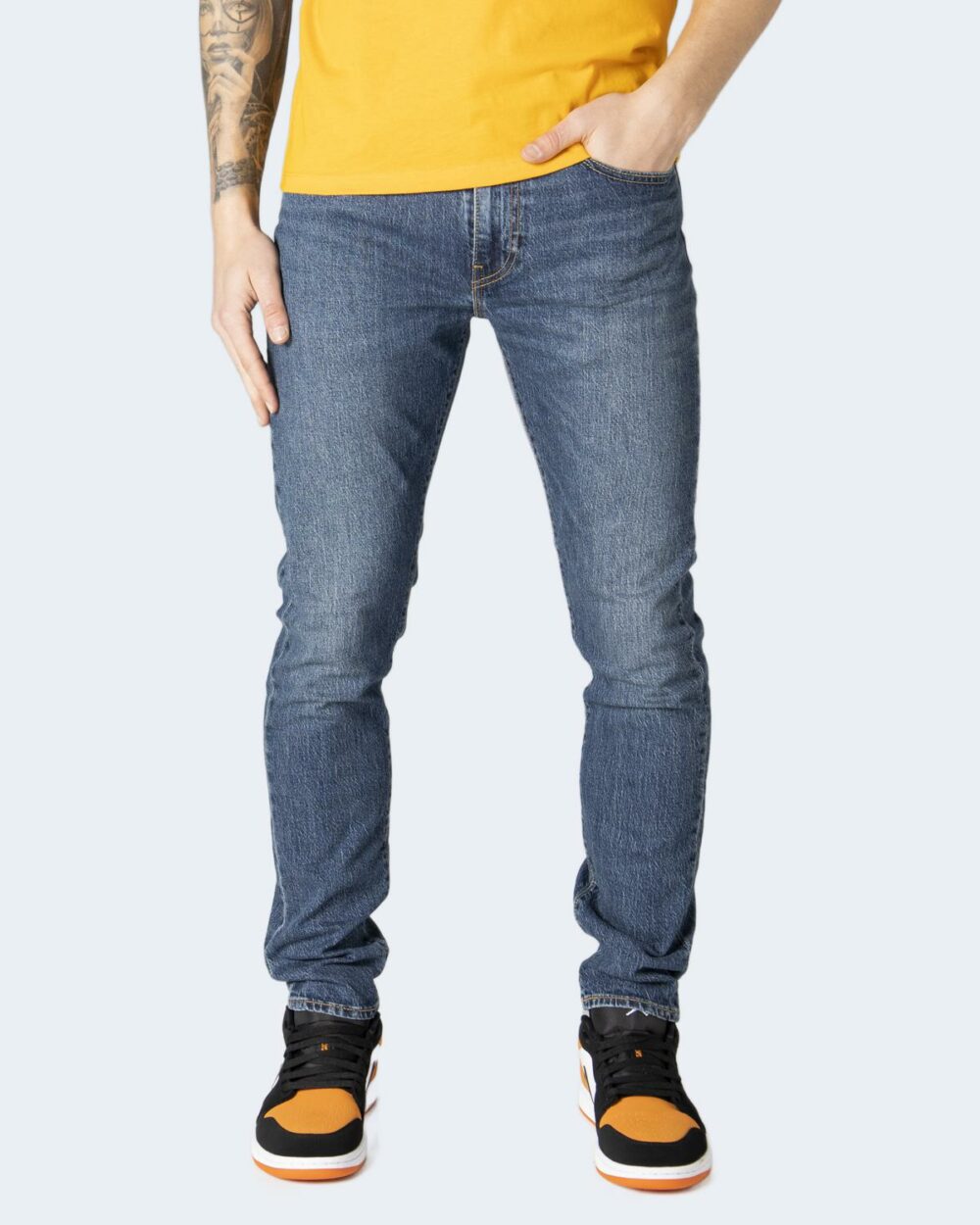 Jeans slim Levi's® 512 SLIM TAPER Denim scuro - Foto 2