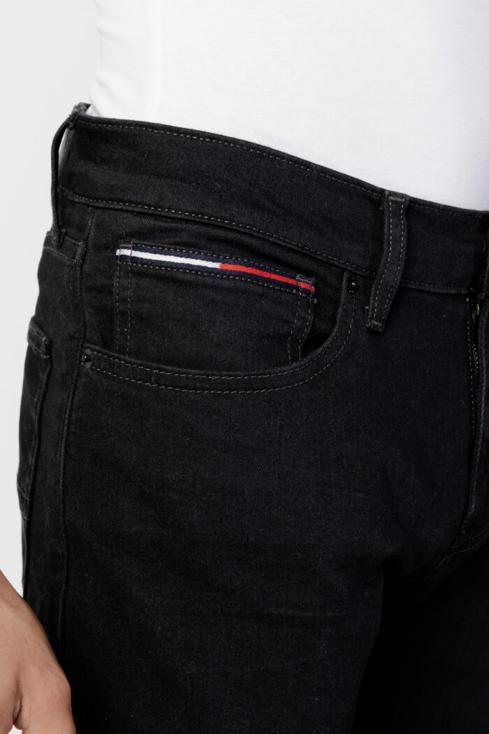 Jeans slim Tommy Hilfiger SCANTON SLIM DF1284 Nero – 91450