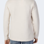 Maglia Selected SLHBELO LS KNIT CREW NECK W Panna - Foto 4