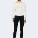 Maglione Only BRYNN LIFE STRUCTURE L/S PUL KNT NOOS Bianco - Foto 3
