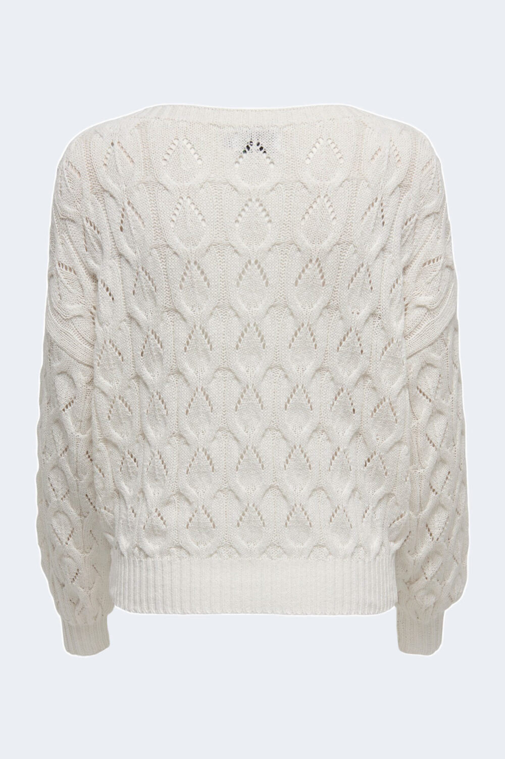 Maglione Only BRYNN LIFE STRUCTURE L/S PUL KNT NOOS Bianco - Foto 5