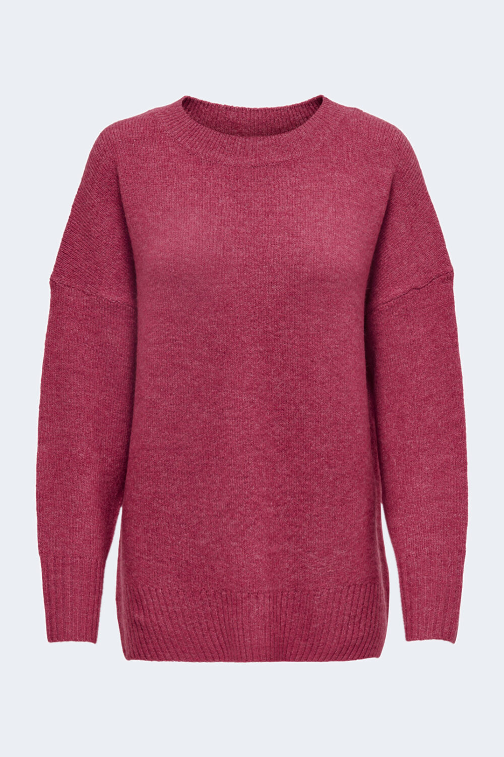 Maglione Only ONLNANJING L/S PULLOVER KNT NOOS Magenta - Foto 3