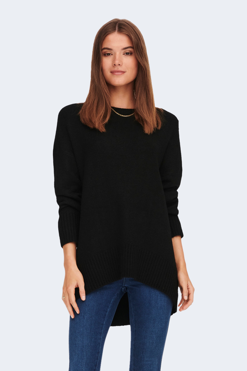 Maglione Only ONLNANJING L/S PULLOVER KNT NOOS Nero - Foto 1