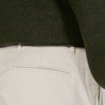 Pantaloni slim Borghese TINTA UNITA AR02 Beige chiaro - Foto 4