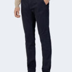 Pantaloni slim Borghese TWILL Blu - Foto 3