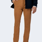 Pantaloni slim Borghese TWILL Arancione - Foto 1