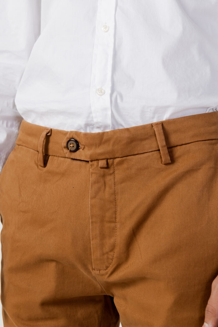 Pantaloni slim Borghese TWILL Arancione – 99614