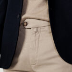 Pantaloni slim Borghese TWILL Beige - Foto 2