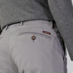 Pantaloni slim Borghese TWILL Grigio - Foto 4