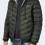 Piumino Armani Exchange DOWN JACKET Verde Scuro - Foto 1