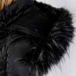 Piumino Guess LAURIE DOWN JACKET Nero - Foto 2