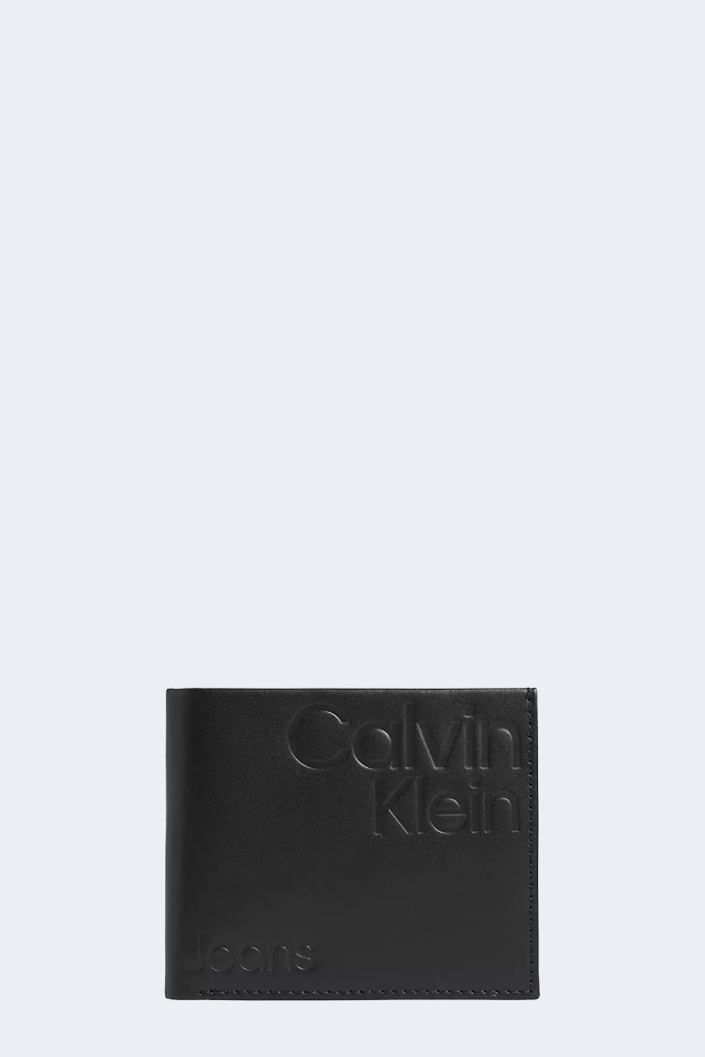 Portafoglio con portamonete Calvin Klein MONOGRAM SOFT BIFOLD W/COIN AOP Nero - Foto 1