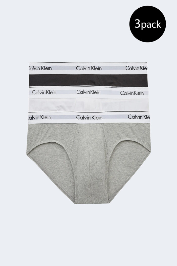 Slip Calvin Klein Underwear HIP BRIEF 3PK Bianco