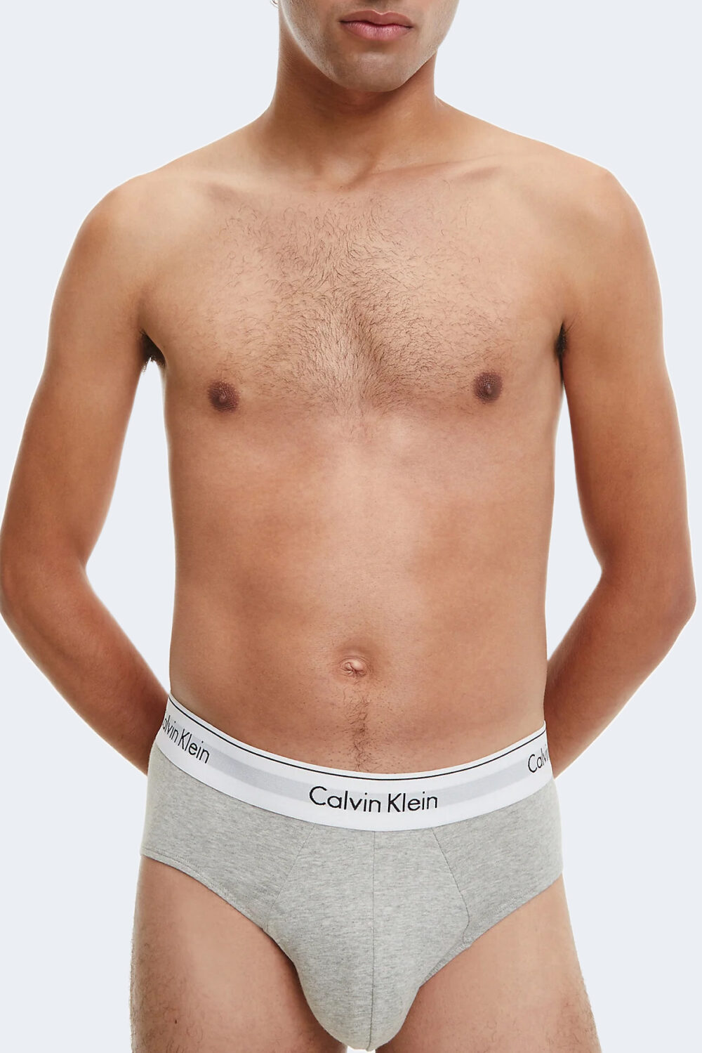 Slip Calvin Klein Underwear HIP BRIEF 3PK Bianco - Foto 5