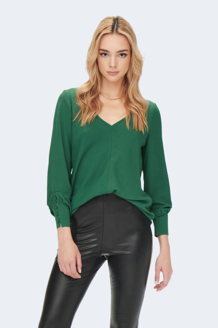 Bluse manica lunga Only METTE Verde – 77465