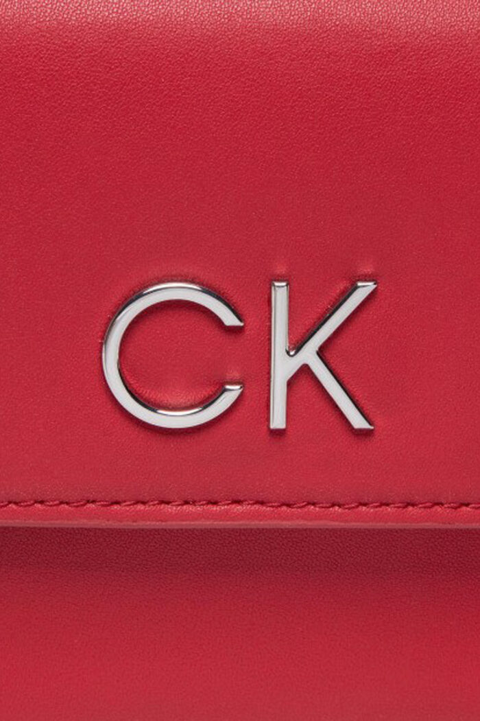 Borsa Calvin Klein RE-LOCK DBL XBODY W/FLAP Rosso – 92130