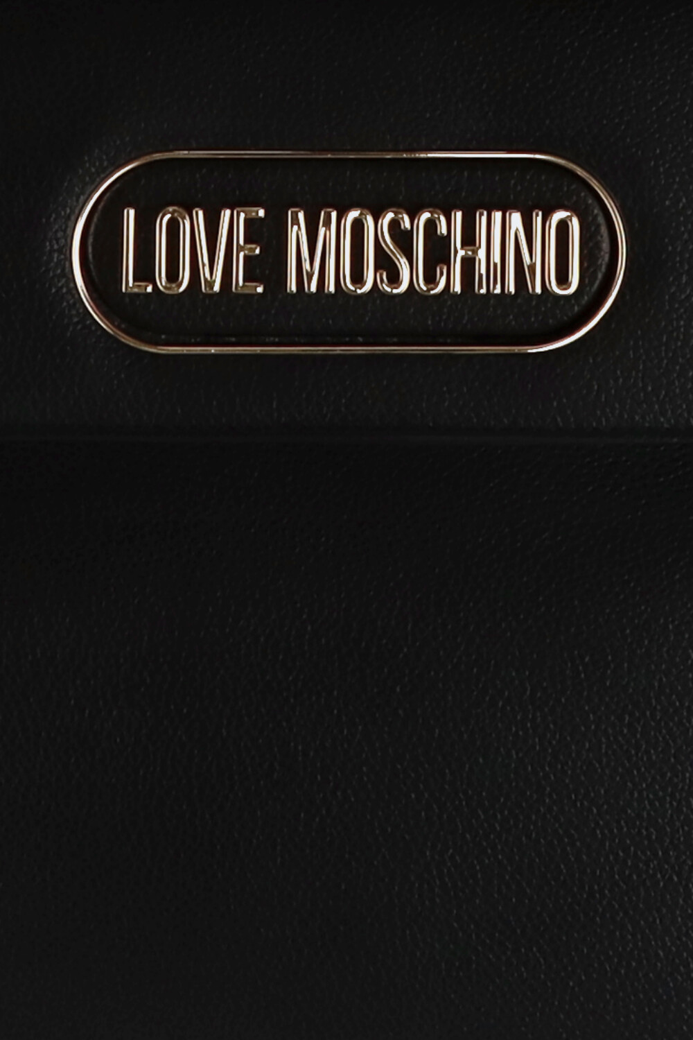 Borsa Love Moschino GOLD LOGO Nero - Foto 5